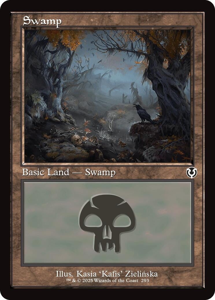 Swamp (293) (Retro Frame) (293) (Innistrad Remastered)