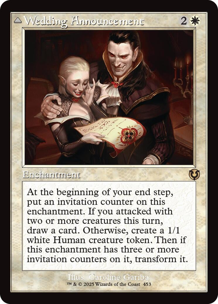 Wedding Announcement (Retro Frame) (453) (Innistrad Remastered)