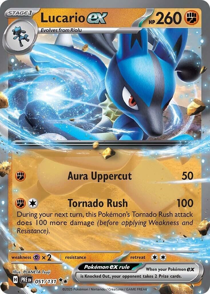 Lucario ex (051/131)