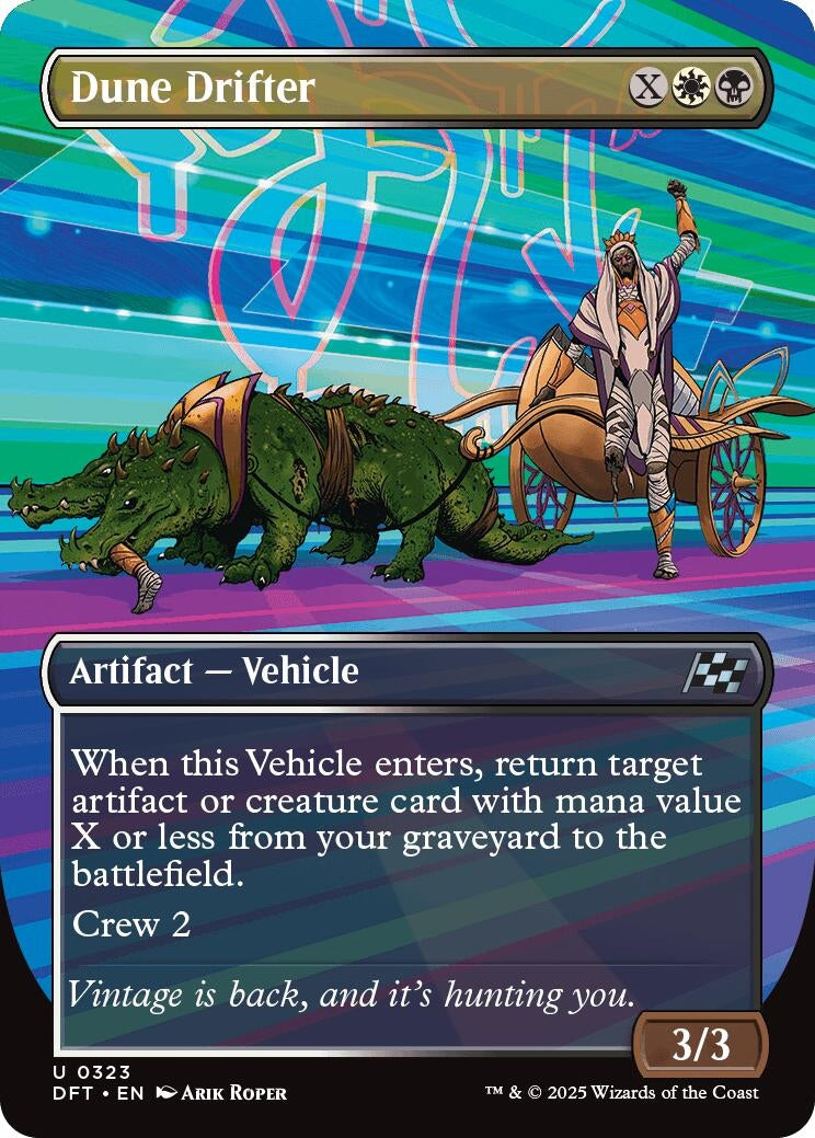 Dune Drifter (Borderless) (323) (Aetherdrift)