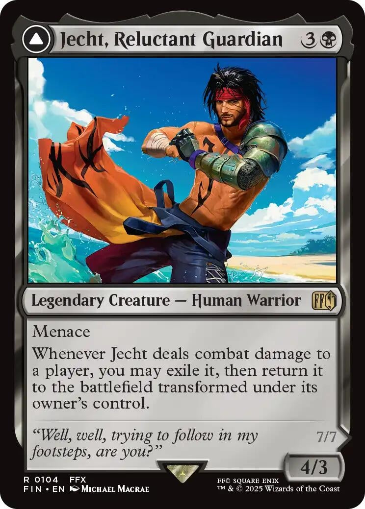 Jecht, Reluctant Guardian (104) (FINAL FANTASY)