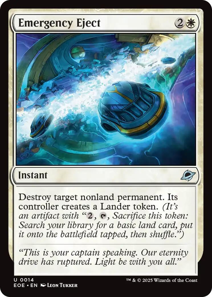 Emergency Eject (14) (Edge of Eternities)