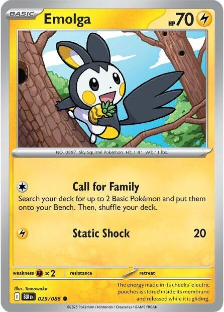 Image for Emolga (029/086) - Pokemon