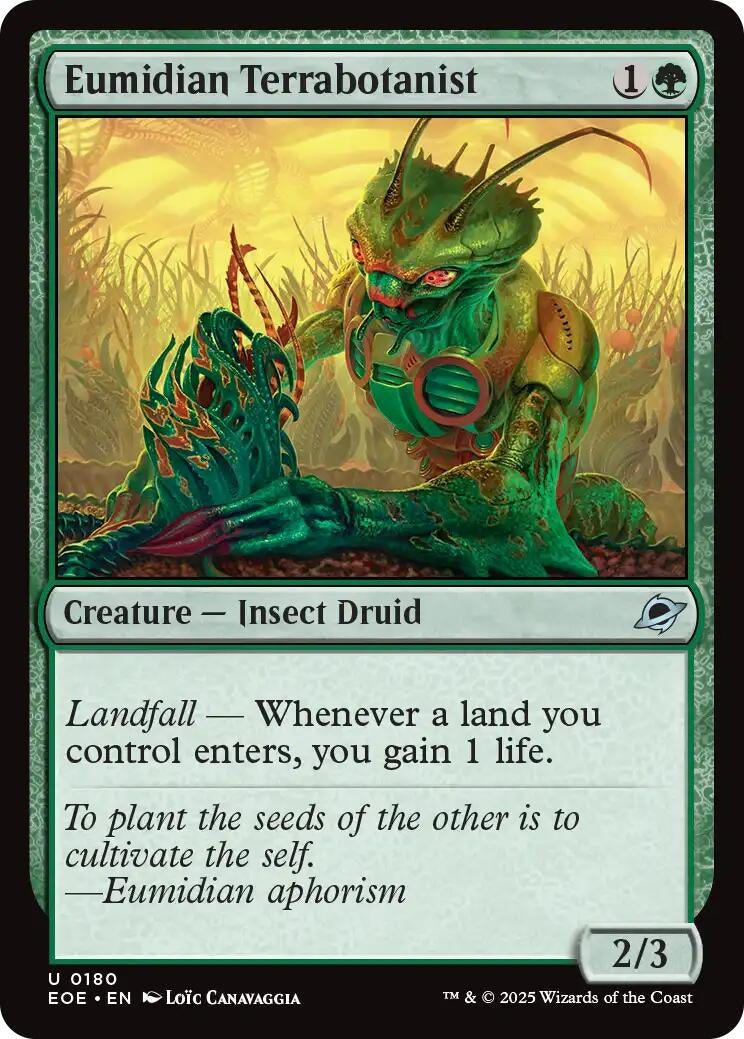 Eumidian Terrabotanist (180) (Edge of Eternities)