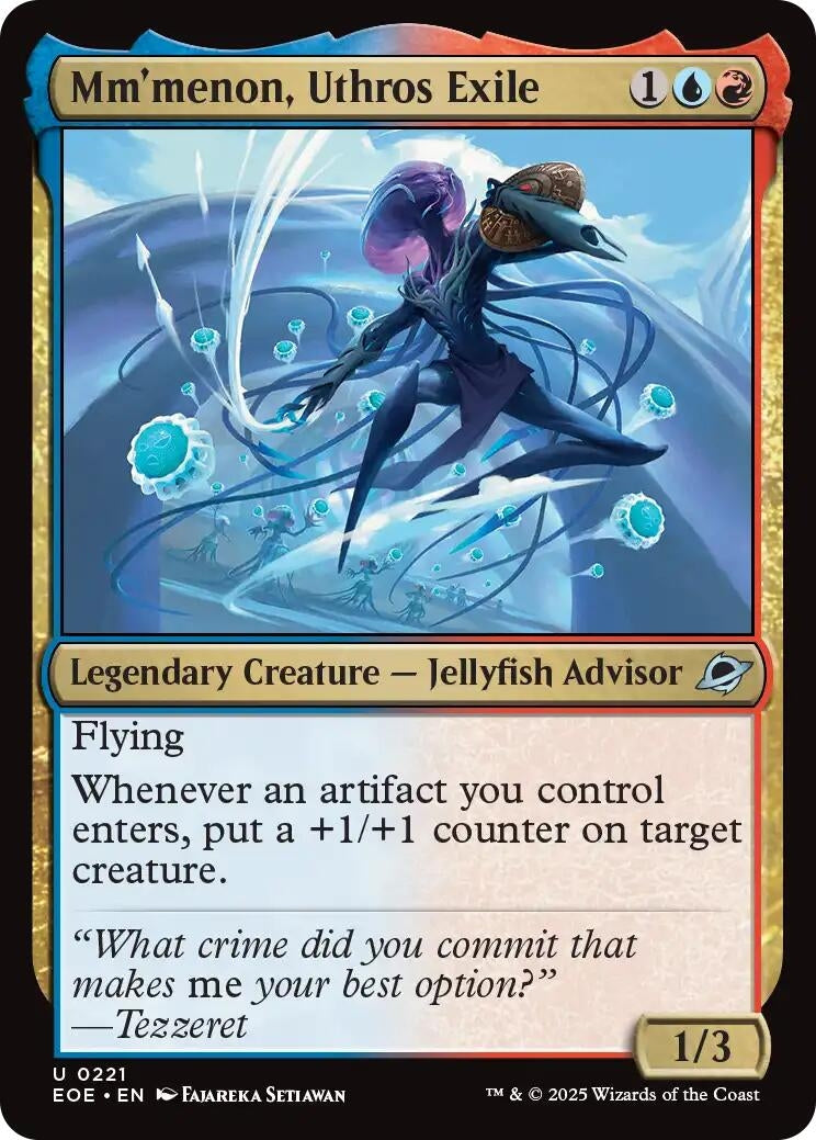 Mm'menon, Uthros Exile (221) (Edge of Eternities)