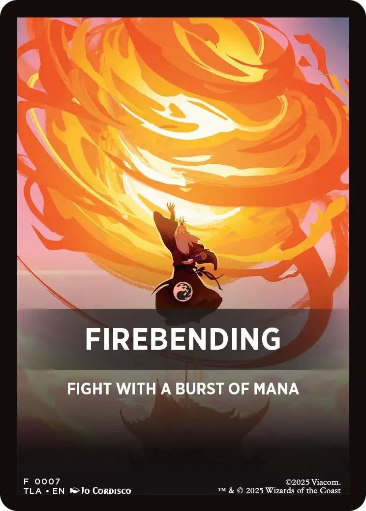 Firebending Theme Card (7)