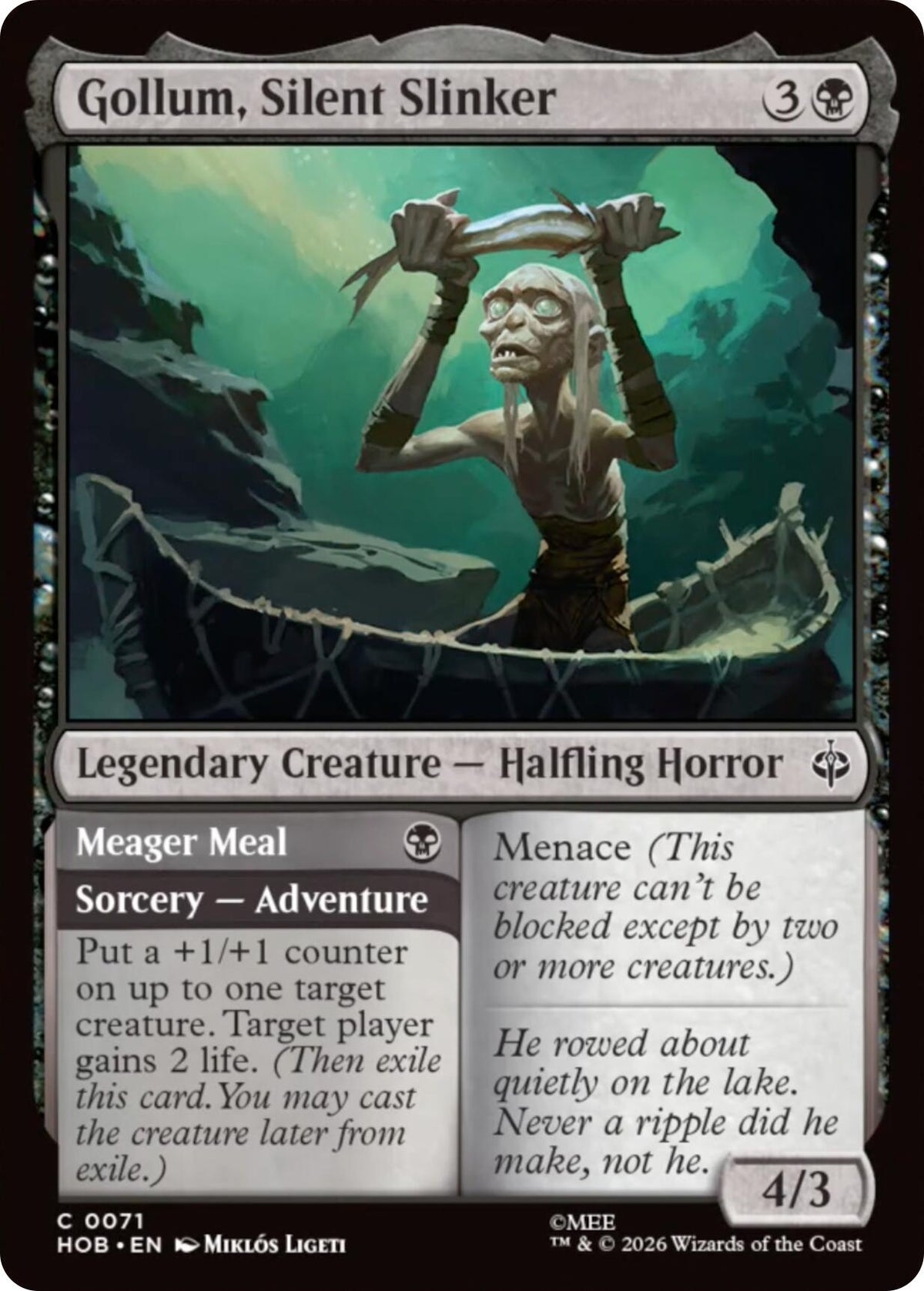 Gollum, Silent Slinker (71)