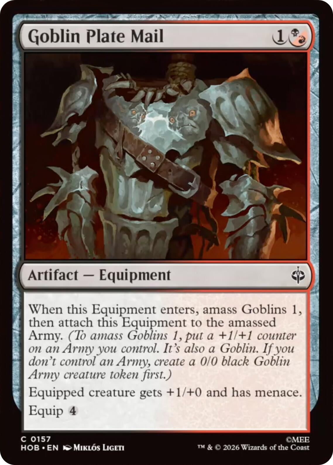 Goblin Plate Mail (157)