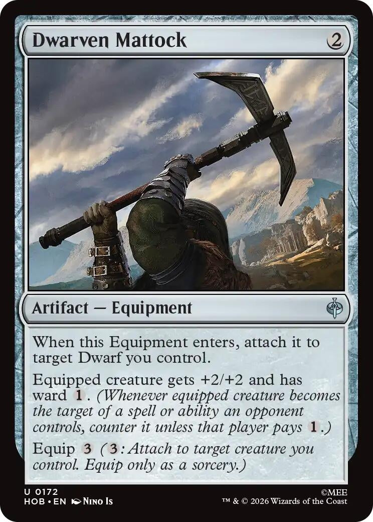 Dwarven Mattock (172)