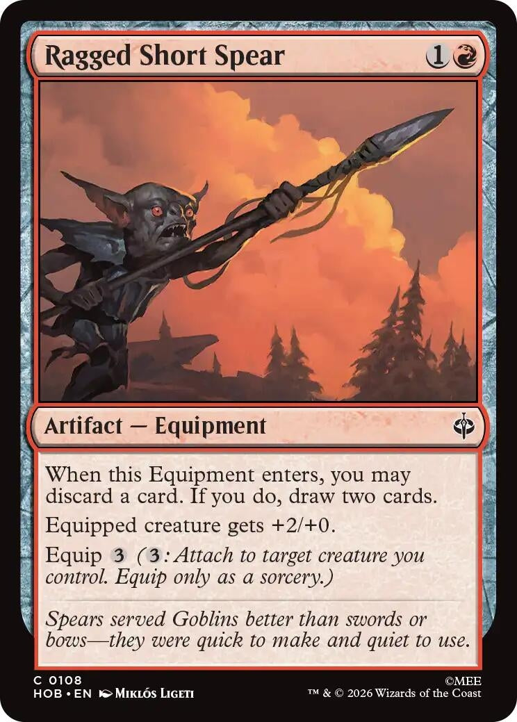 Ragged Short Spear (108)