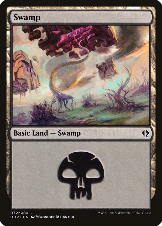 Swamp (072) (72) (Duel Decks: Zendikar vs. Eldrazi)