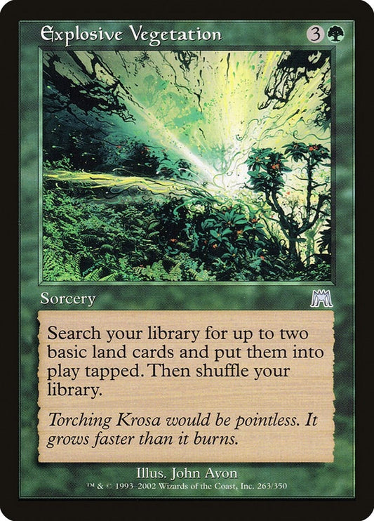 Explosive Vegetation (263) (Onslaught)