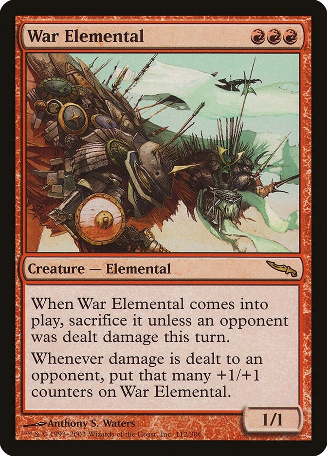 War Elemental (112) (Mirrodin)