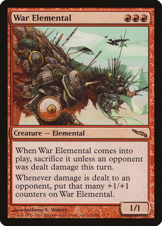 War Elemental (112) (Mirrodin)