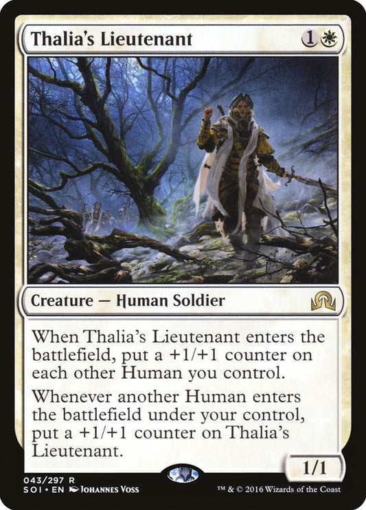 Thalia's Lieutenant (43) (Shadows over Innistrad)