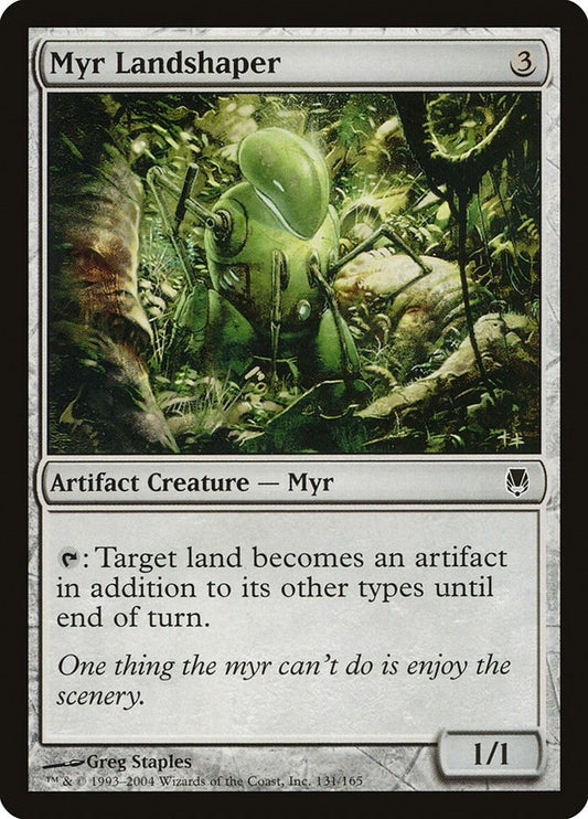 Myr Landshaper (131) (Darksteel)