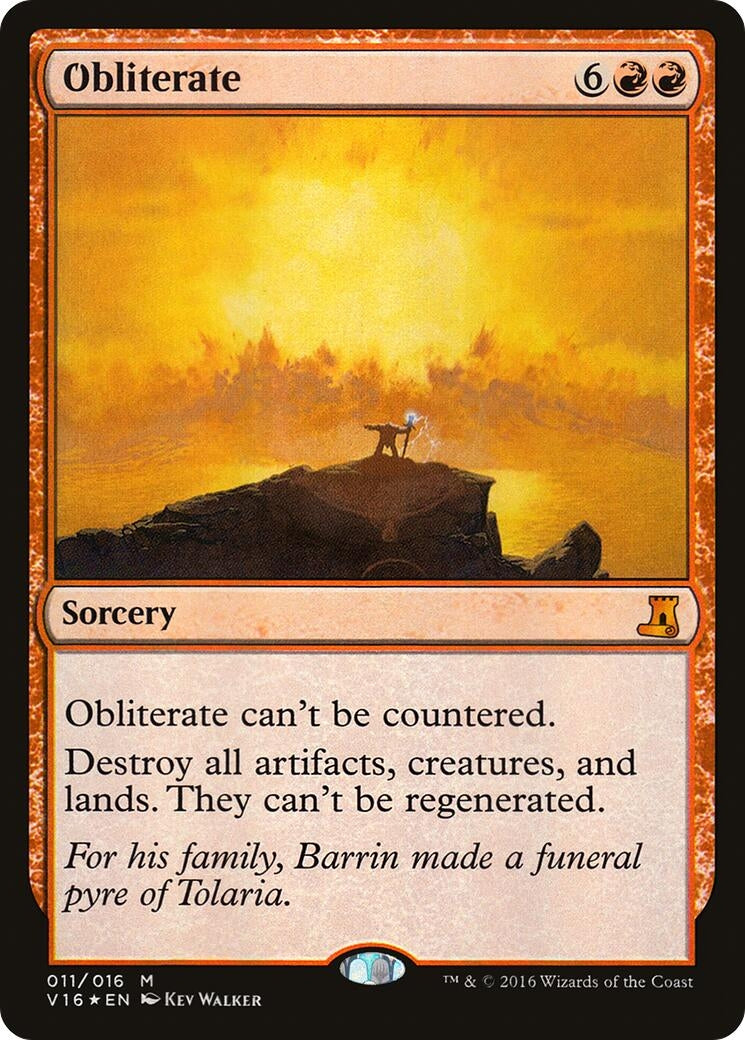 Obliterate (11) (From the Vault: Lore)