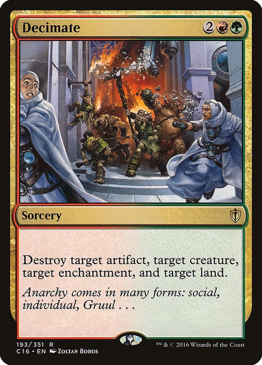 Decimate (193) (Commander 2016)