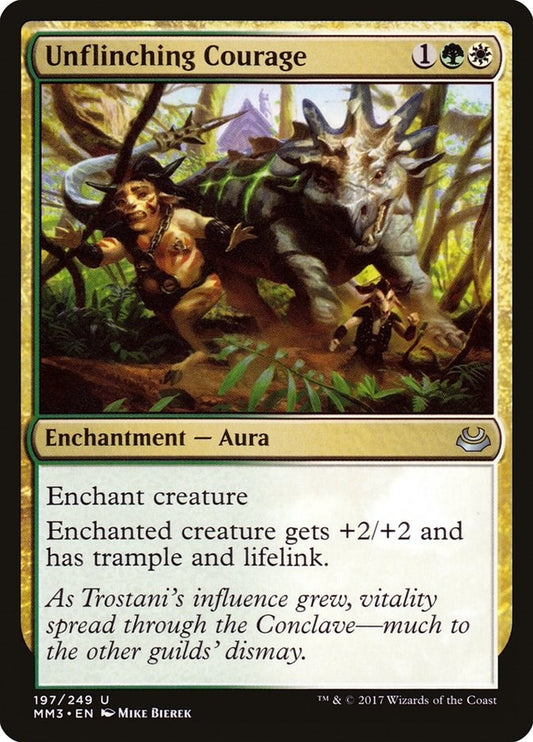Unflinching Courage (197) (Modern Masters 2017)