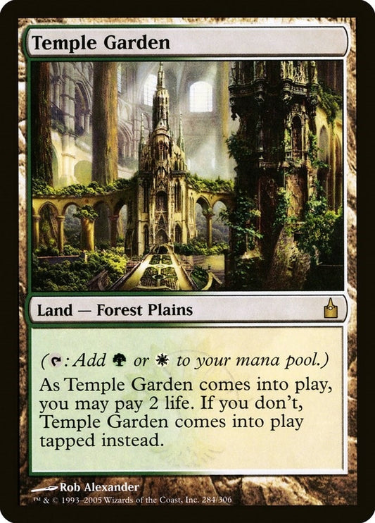 Temple Garden (284) (Ravnica: City of Guilds)