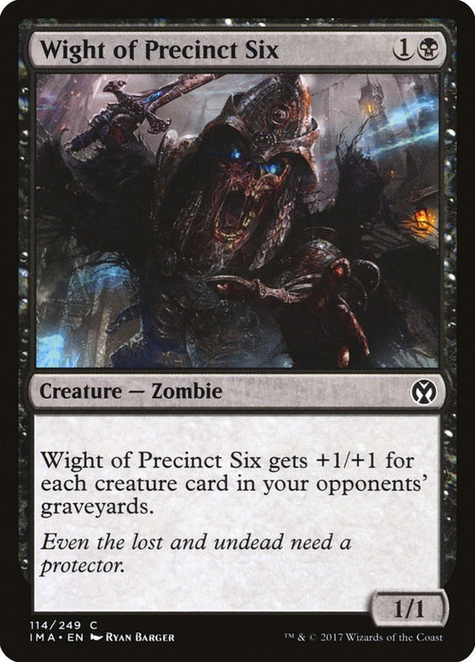 Wight of Precinct Six (114) (Iconic Masters)