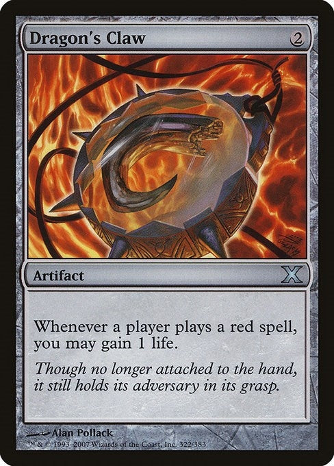 Dragon's Claw (322) (10th Edition)