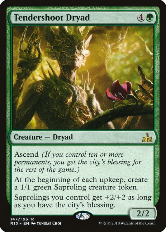 Tendershoot Dryad (147) (Rivals of Ixalan)