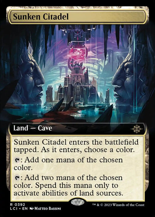 Sunken Citadel (Extended Art) foil