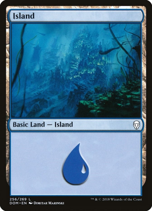 Island (256) (256) (Dominaria)