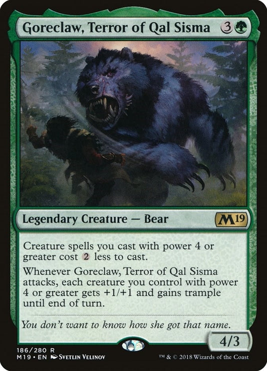 Goreclaw, Terror of Qal Sisma (186) (Core Set 2019)