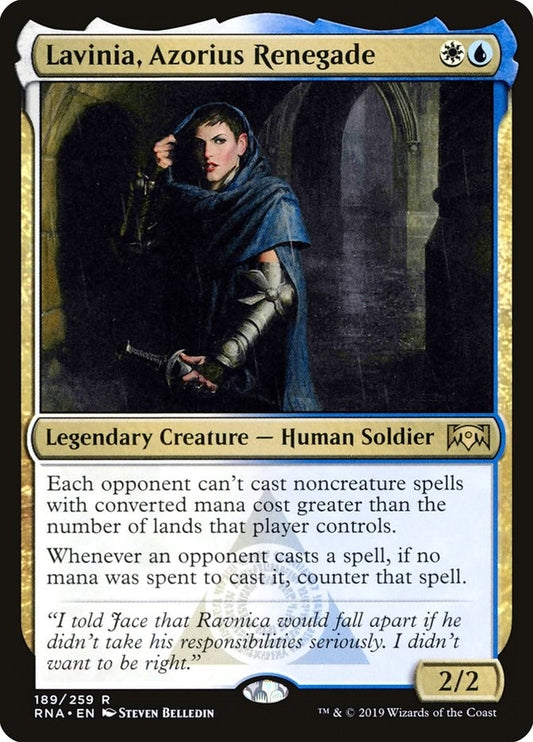 Lavinia, Azorius Renegade (189) (Ravnica Allegiance)