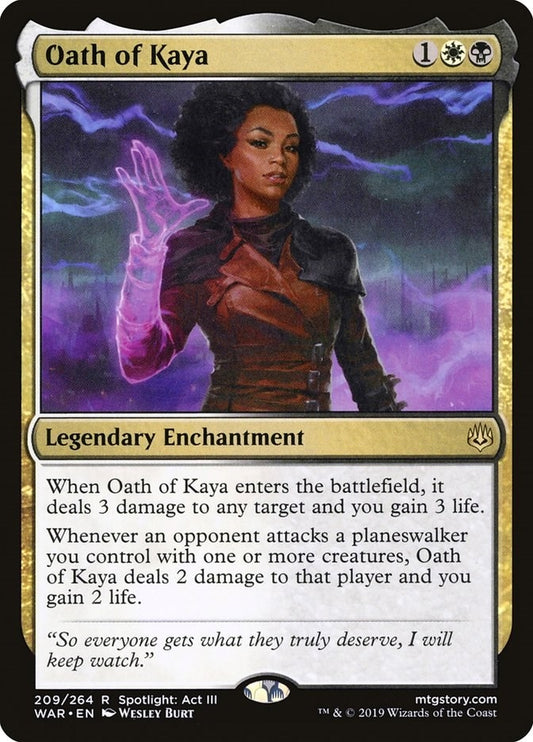 Oath of Kaya (209) (War of the Spark)