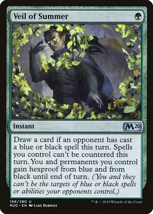 Veil of Summer (198) (Core Set 2020)