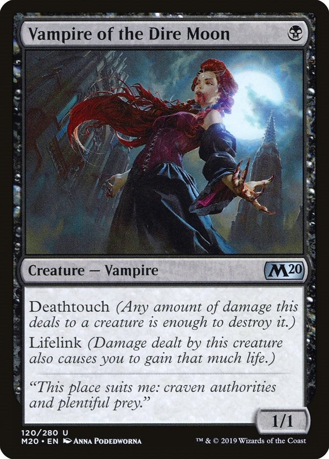 Vampire of the Dire Moon (120) (Core Set 2020)