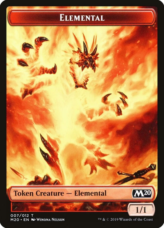 Elemental Token (7) (Core Set 2020)