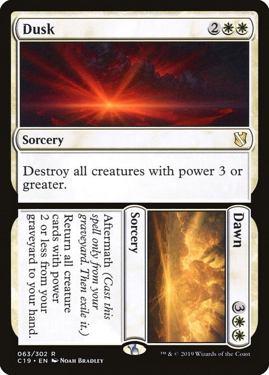 Dusk // Dawn (63) (Commander 2019)