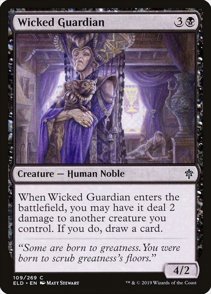 Wicked Guardian (109) (Throne of Eldraine)