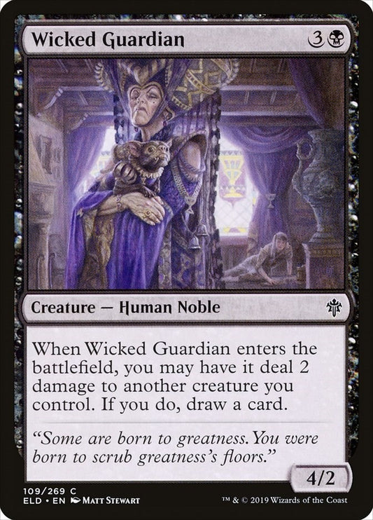 Wicked Guardian (109) (Throne of Eldraine)