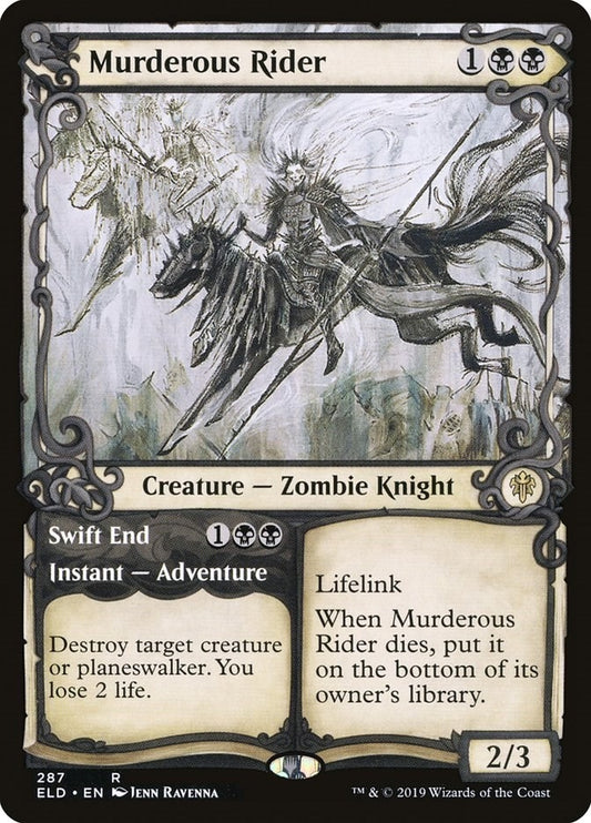 Murderous Rider (Showcase) (287) (Throne of Eldraine)