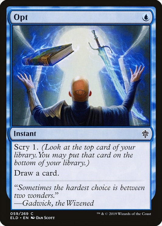 Opt (59) (Throne of Eldraine)