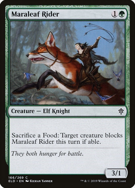 Maraleaf Rider (166) (Throne of Eldraine)