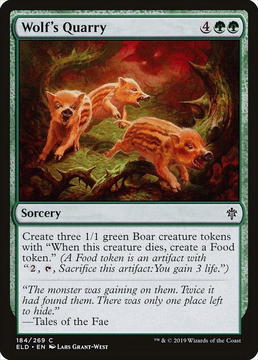 Wolf's Quarry (184) (Throne of Eldraine)