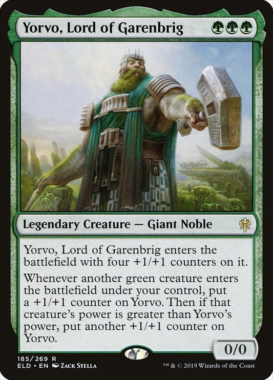 Yorvo, Lord of Garenbrig (185) (Throne of Eldraine)