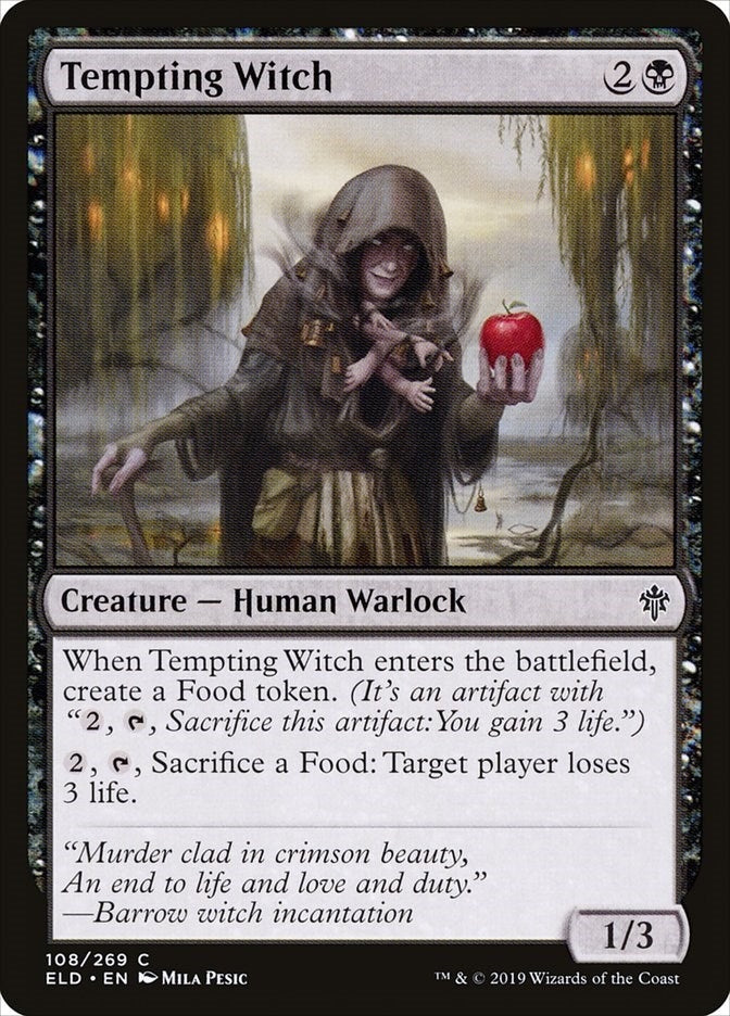 Tempting Witch (108) (Throne of Eldraine)