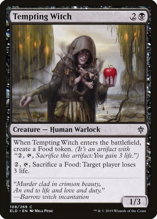 Tempting Witch (108) (Throne of Eldraine)