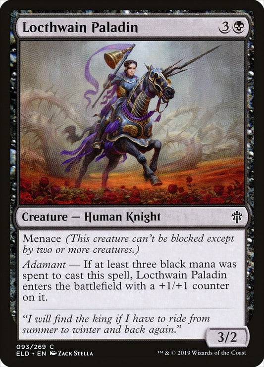 Locthwain Paladin (93) (Throne of Eldraine)