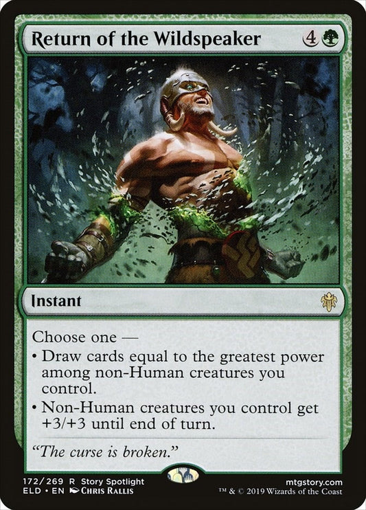 Return of the Wildspeaker (172) (Throne of Eldraine)