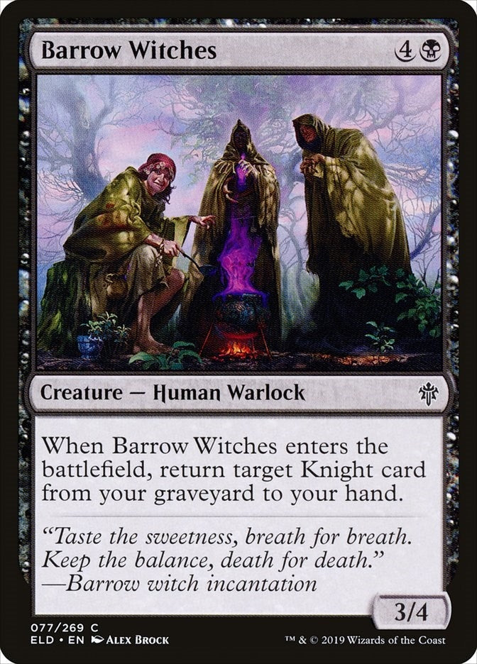 Barrow Witches (77) (Throne of Eldraine)