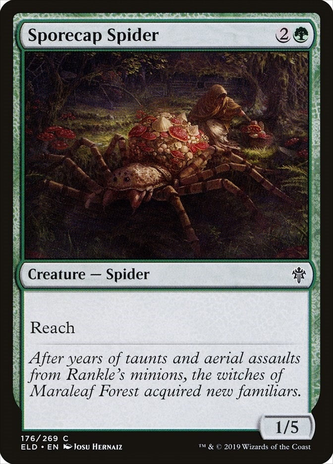 Sporecap Spider (176) (Throne of Eldraine)