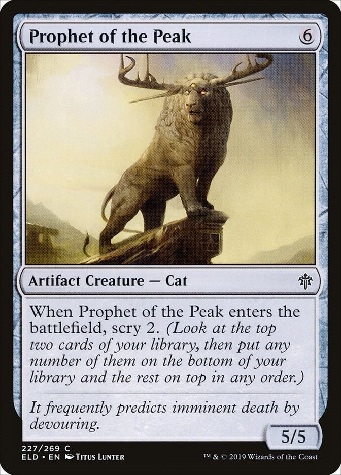 Prophet of the Peak (227) (Throne of Eldraine)